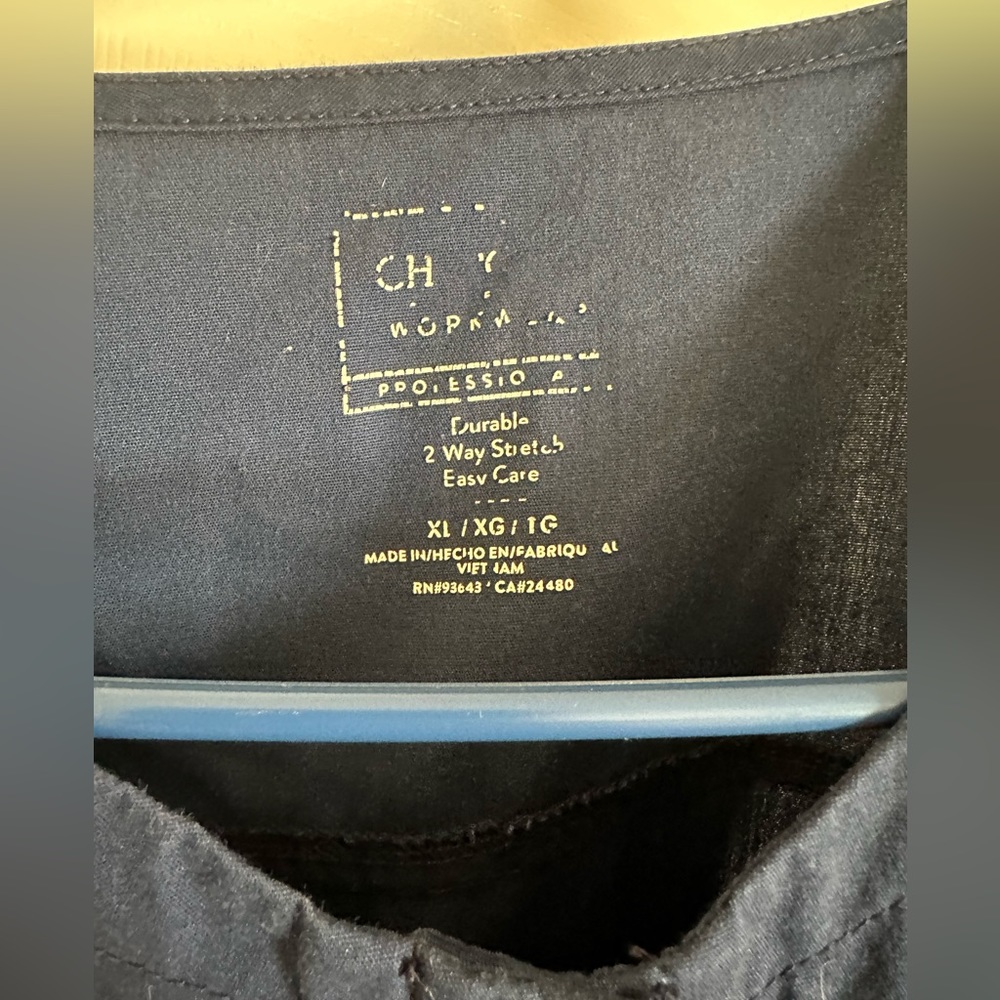 Cherokee scrub jacket